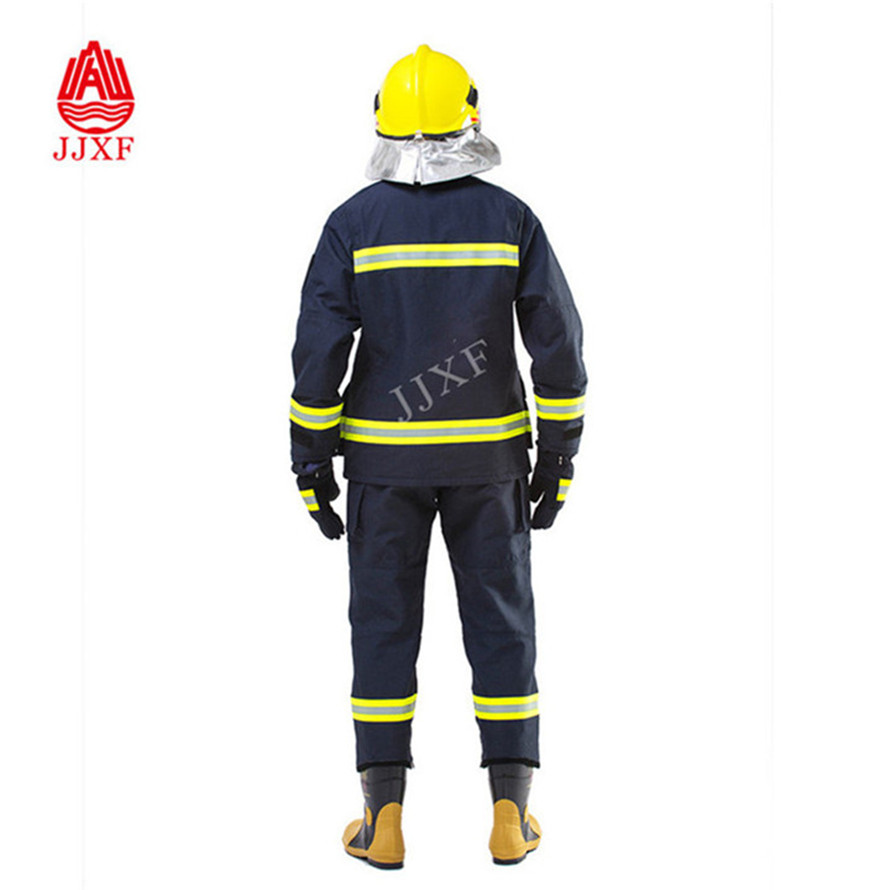  China Manufacturer Fire Entry Suit, Firefighter Clothing, Fireproof Suit for fire fighting EN469
